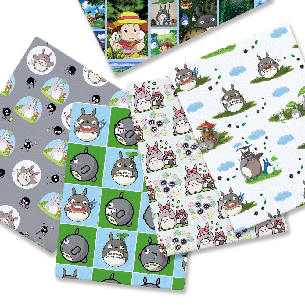 Baby Products Japan - Cartoon Fabric Hot DIY140*50cm Handmade Sewing