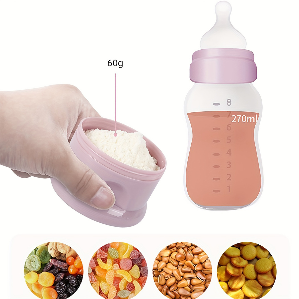 Large Capacity Baby Milk Powde - Baby Products Distributor review and price