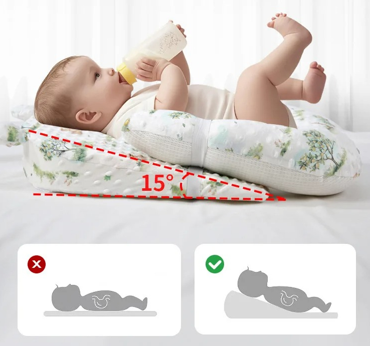 Baby Pillow Newborn Head Prote - Anti-Roll Baby Pillow review and price