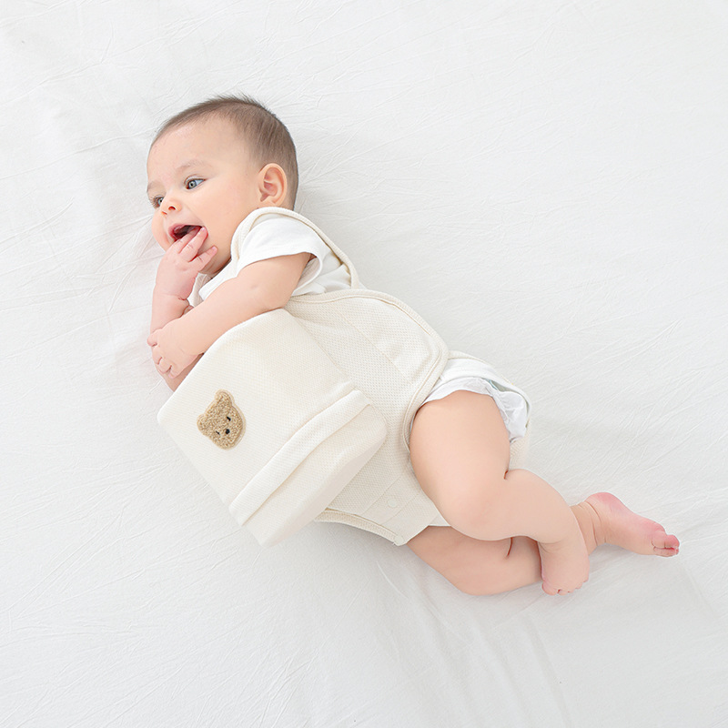 Baby Chest Side Sleeping Pillo - Anti-Roll Baby Pillow review and price