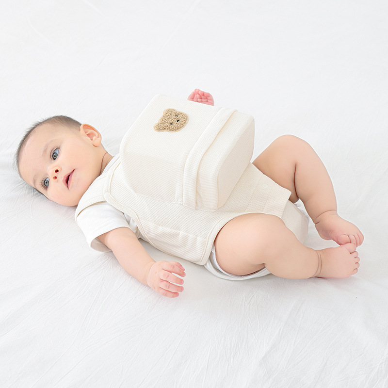 Baby Chest Side Sleeping Pillo - Anti-Roll Baby Pillow review and price