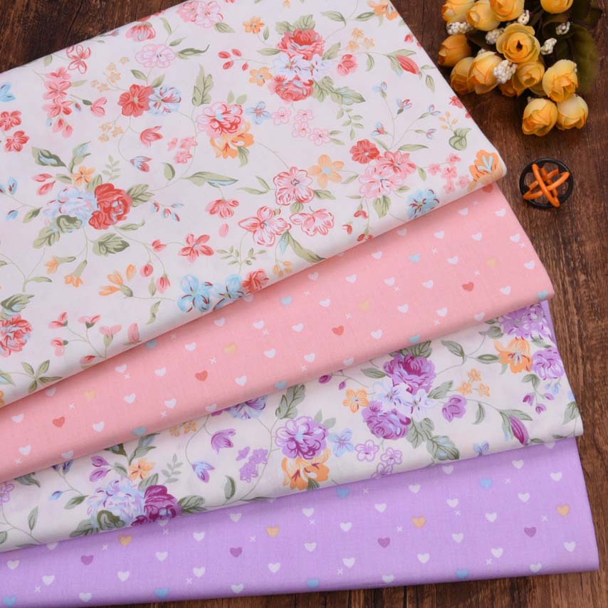 Purple Pink Floral Twill Cotto - Baby Products Organic review and price