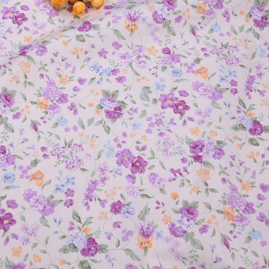 Purple Pink Floral Twill Cotto - Baby Products Organic review and price