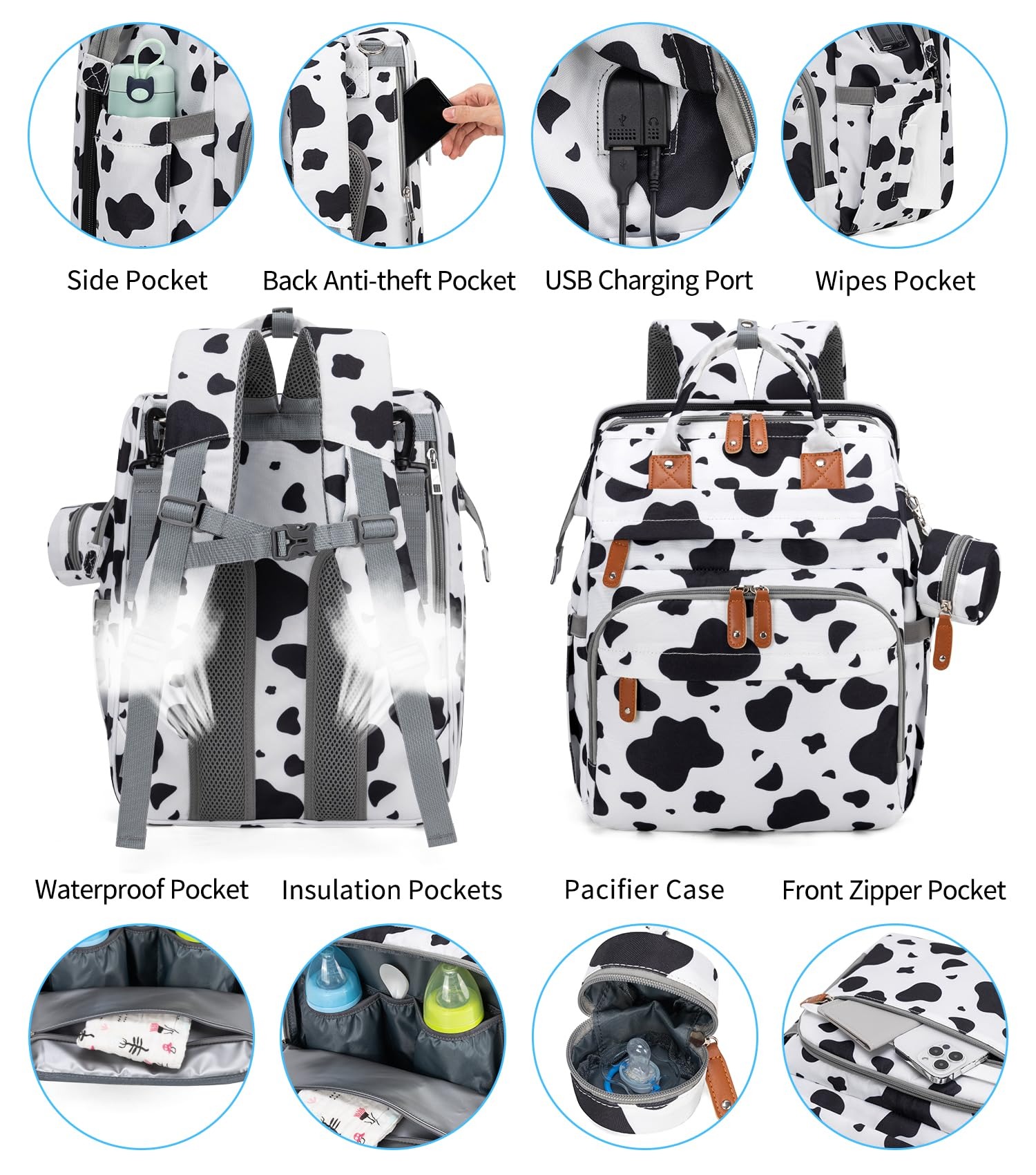 KABAQOO Diaper Bag Backpack wi - Baby Products Essentials review and price