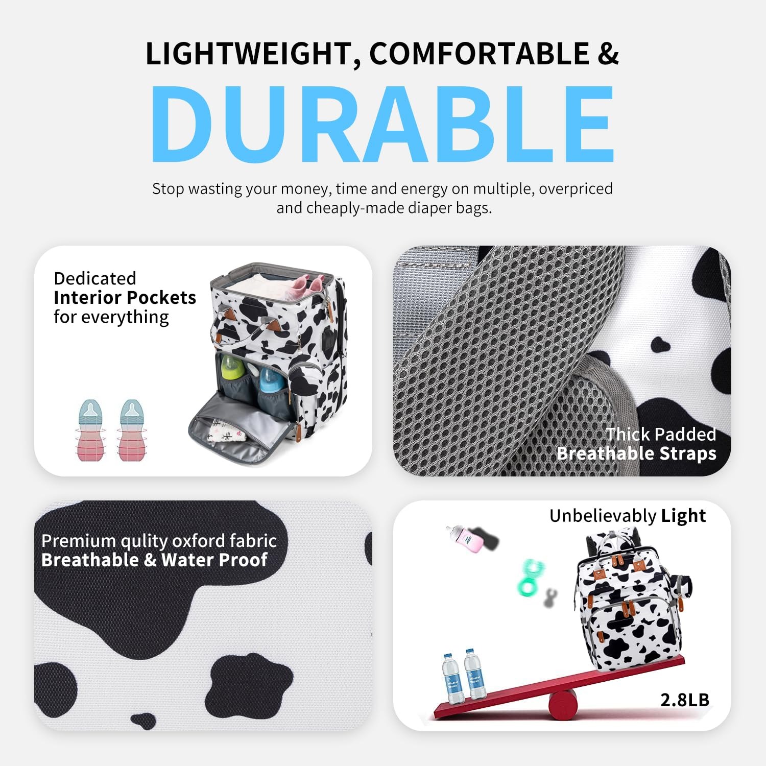 KABAQOO Diaper Bag Backpack wi - Baby Products Essentials review and price
