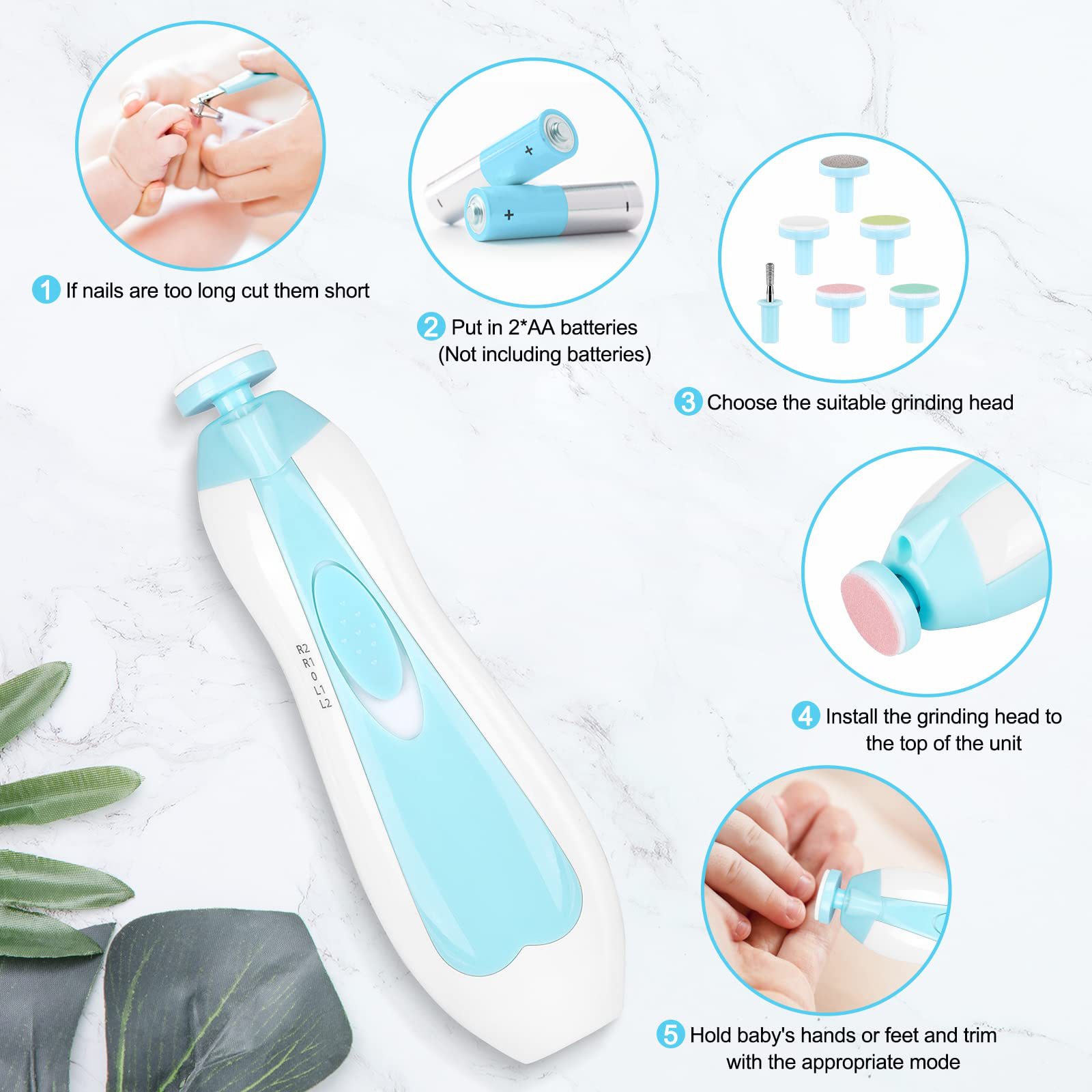 Baby Electric Nail Trimmer Kid - Baby Products Essentials review and price